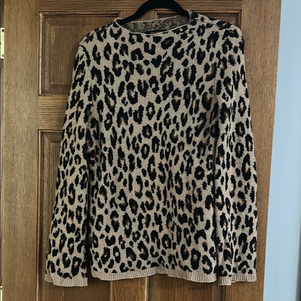 Leopard Print Sweater